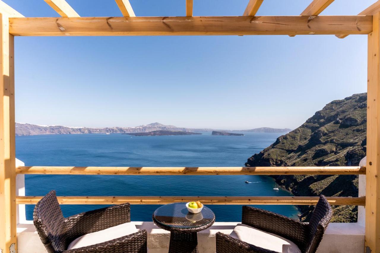 Evanthia Best View Thirassia Island Hotel Exterior foto